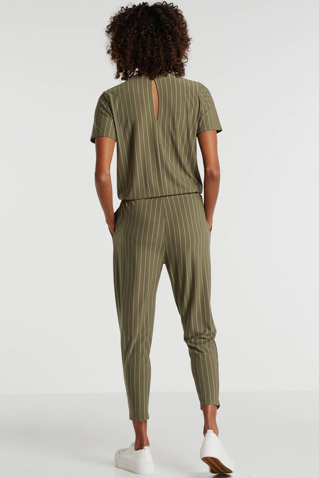 FREEQUENT jumpsuit groen wehkamp