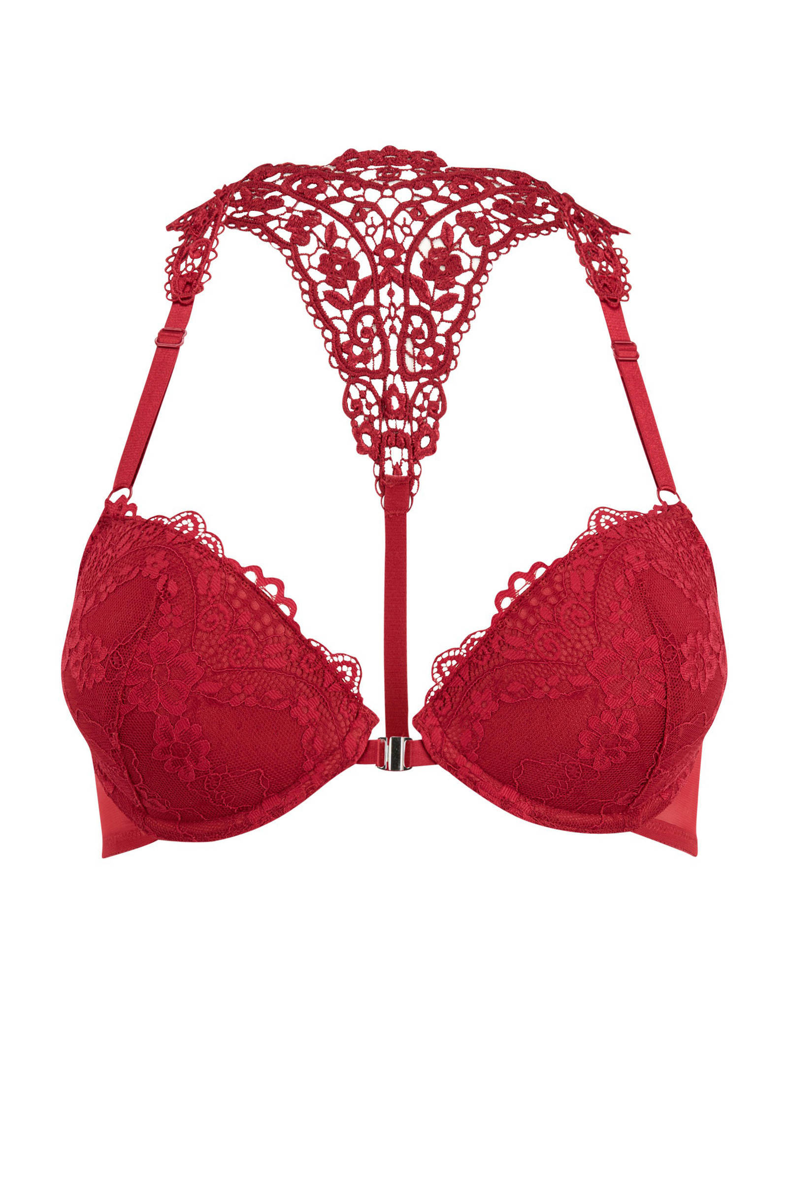 Lascana push up bh met voorsluiting zwart | wehkamp Lascana push up bh met voorsluiting zwart | wehkamp