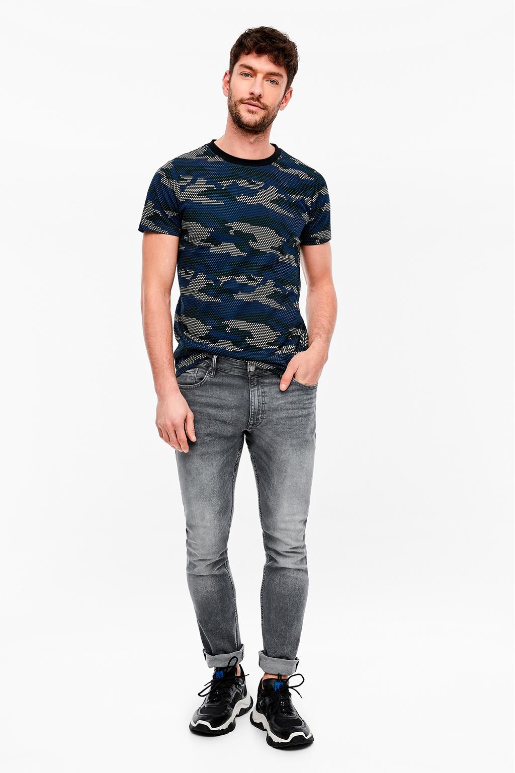 QS slim fit jeans grijs