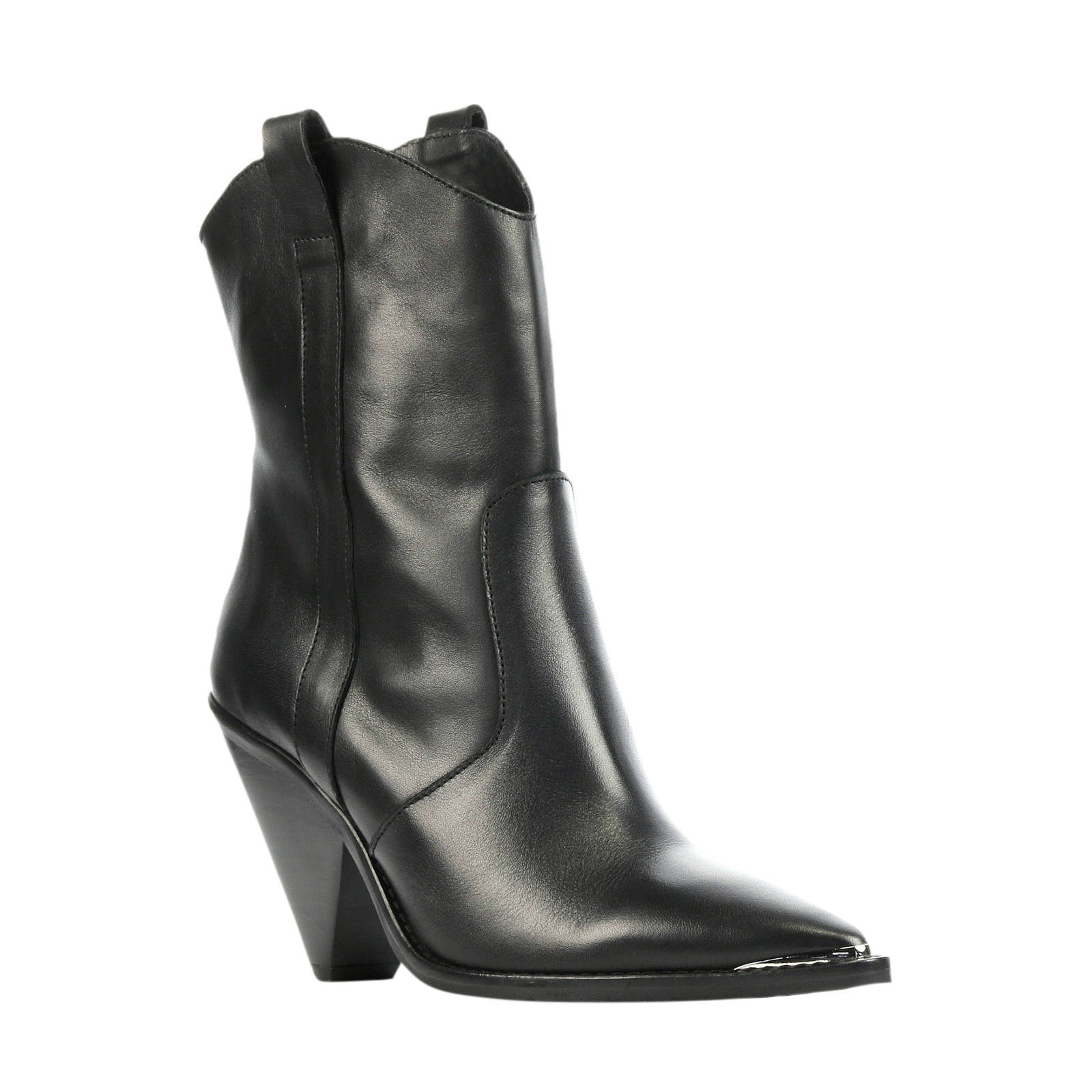 Toral 12031 leren cowboylaarzen zwart | wehkamp