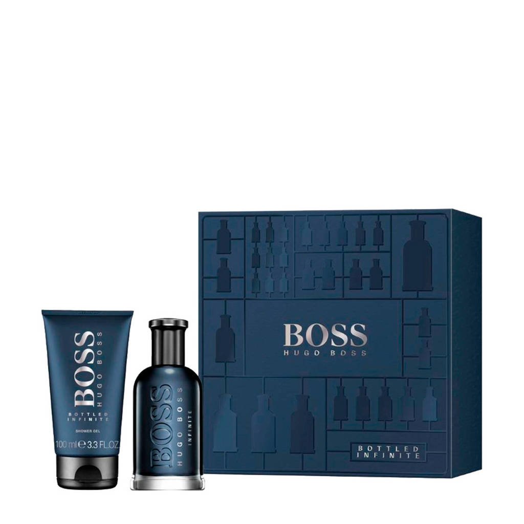 BOSS BOTTLED Infinite geschenkset eau de parfum + showergel - 200 ml