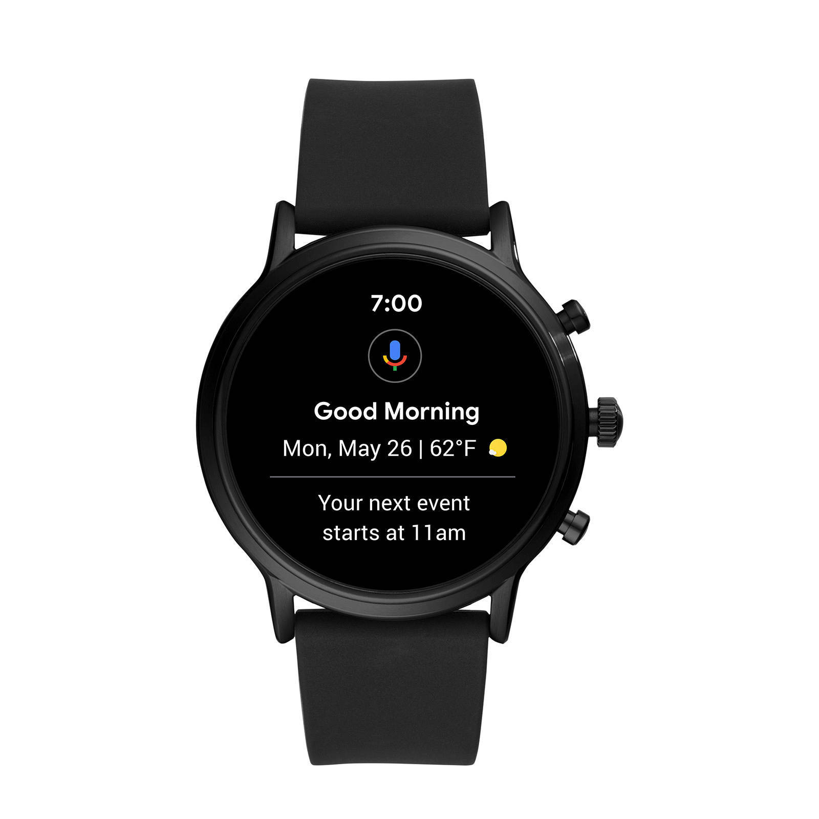 Fossil Carlyle HR Gen 5 Heren Display Smartwatch FTW4025 | wehkamp