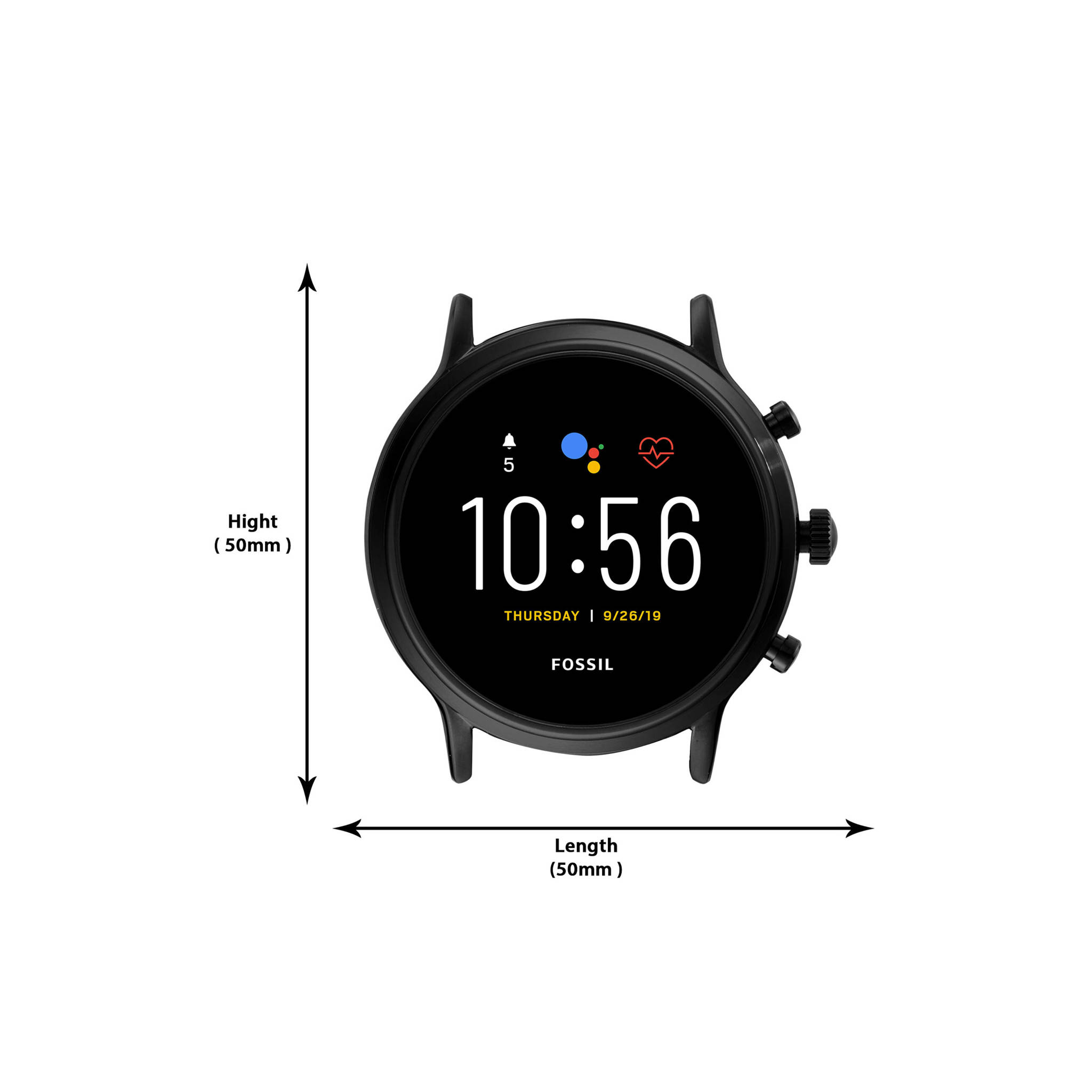 carlyle display smartwatch gen 5 ftw4025