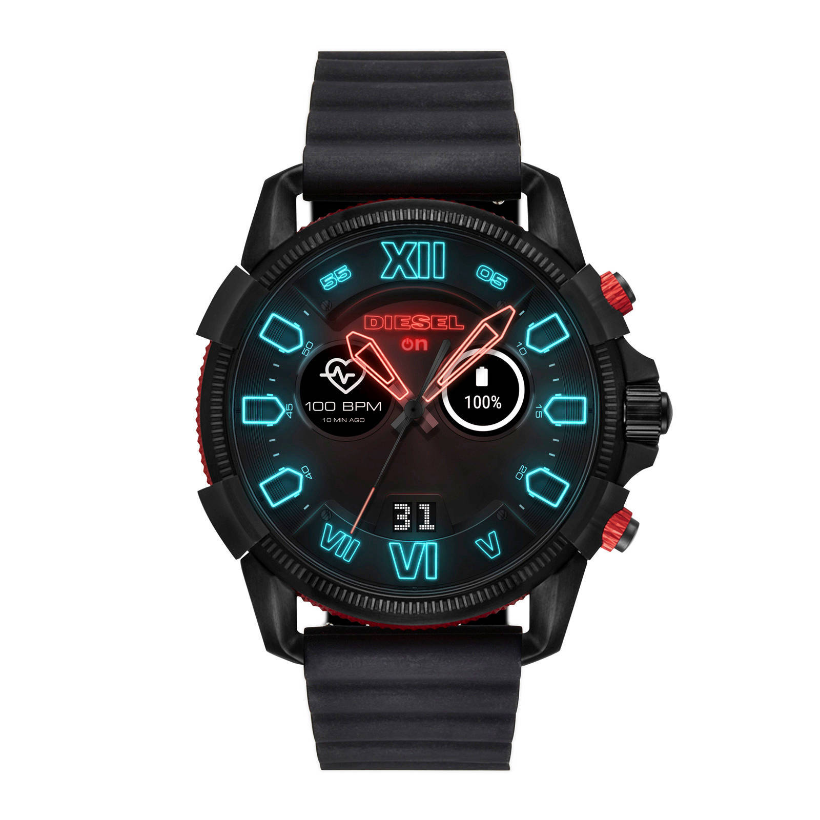 Diesel Full Guard 2.5 Gen 4 heren display smartwatch DZT2010 | wehkamp