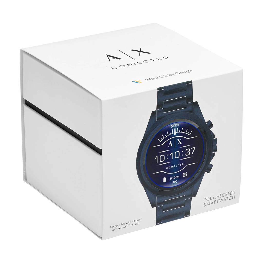 armani exchange connected drexler gen 4 display smartwatch axt2000