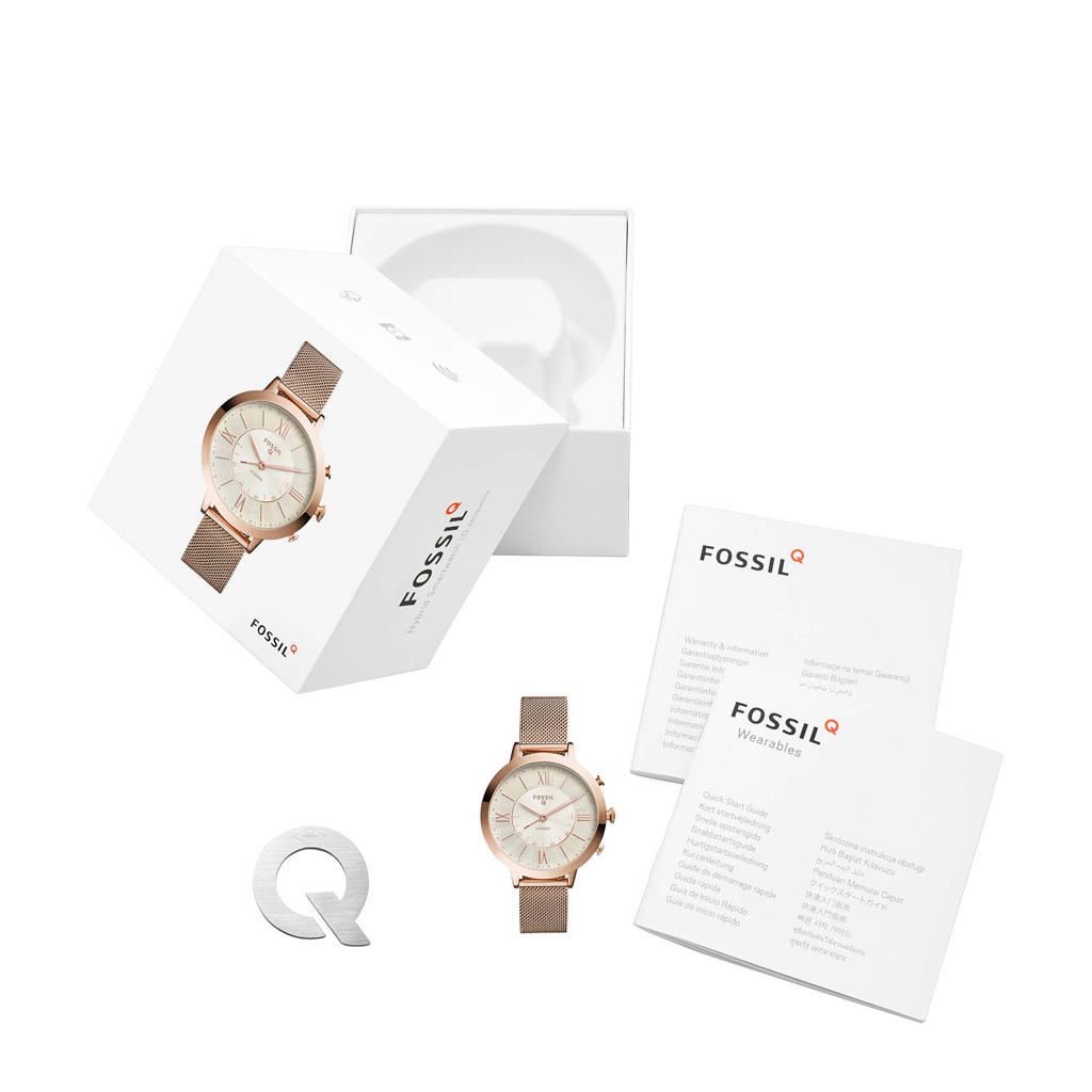 Fossil Jacqueline dames Hybrid smartwatch FTW5018 wehkamp
