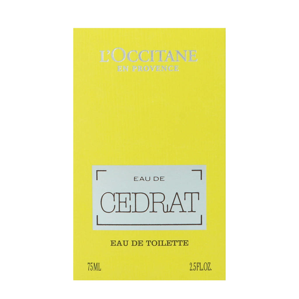 L'Occitane Cedrat eau de toilette 75 ml wehkamp