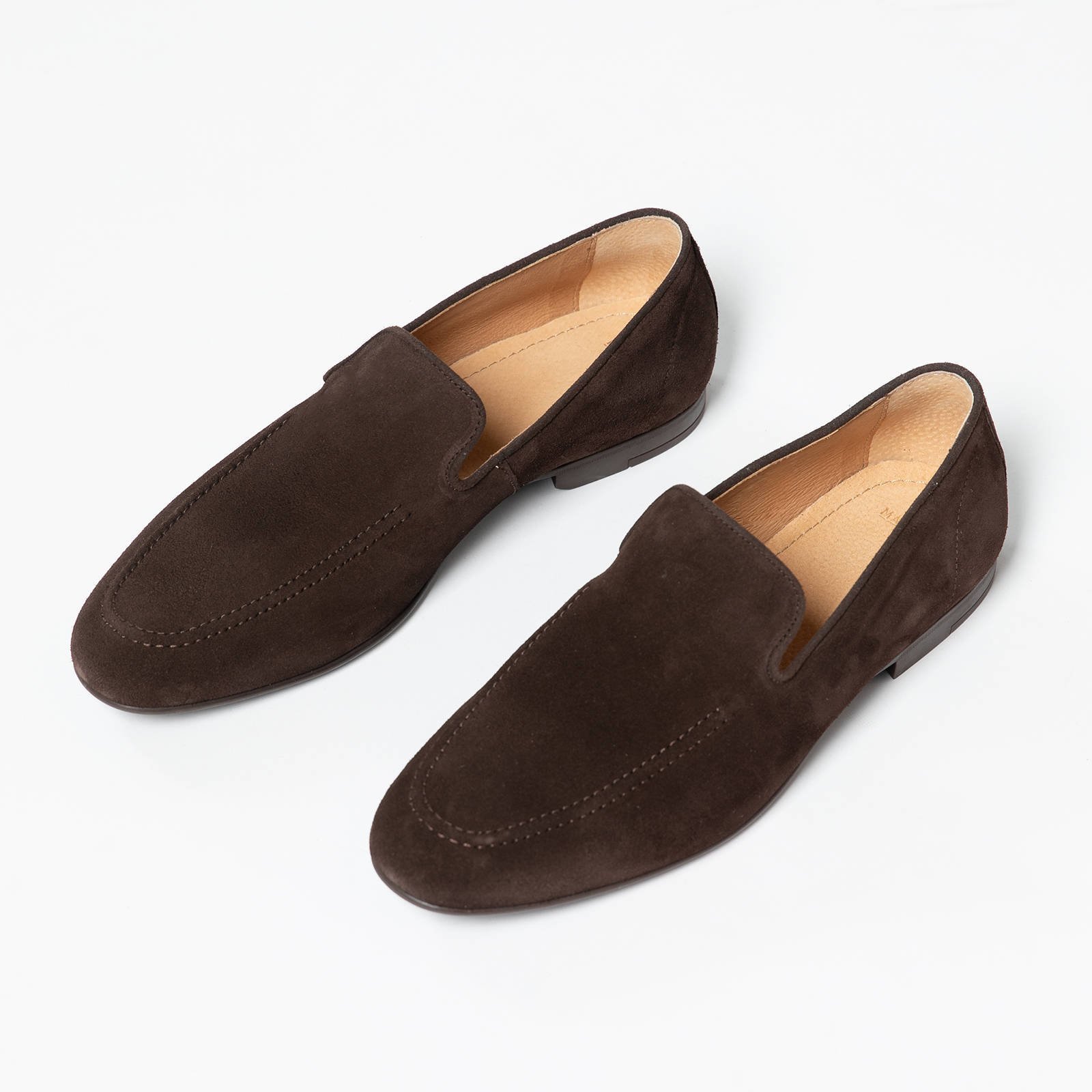 Suede loafer online heren