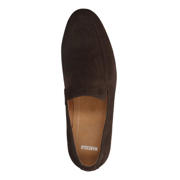 thumbnail: Manfield suède loafers donkerbruin
