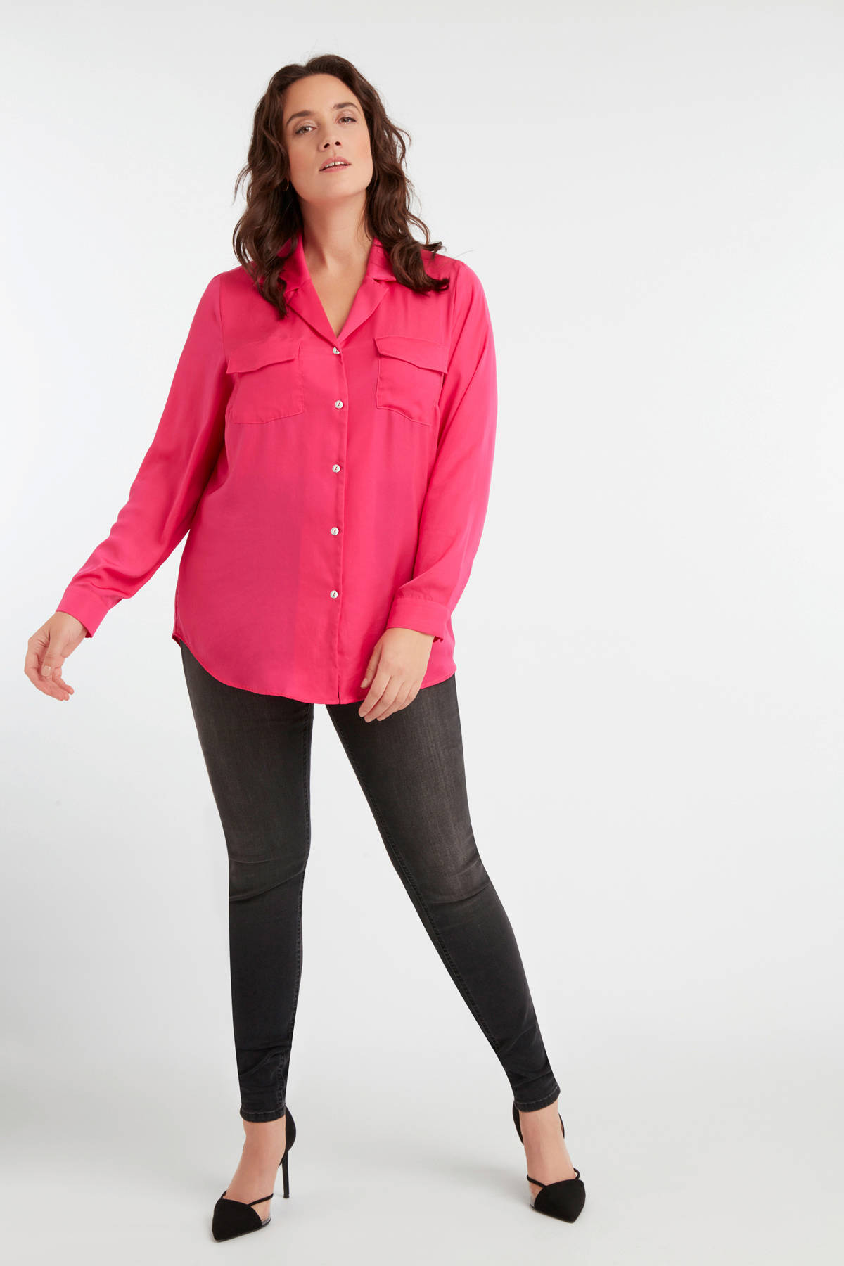 MS Mode blouse roze | wehkamp