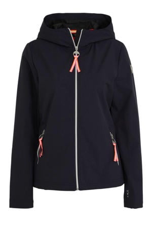 softshell outdoor jas donkerblauw