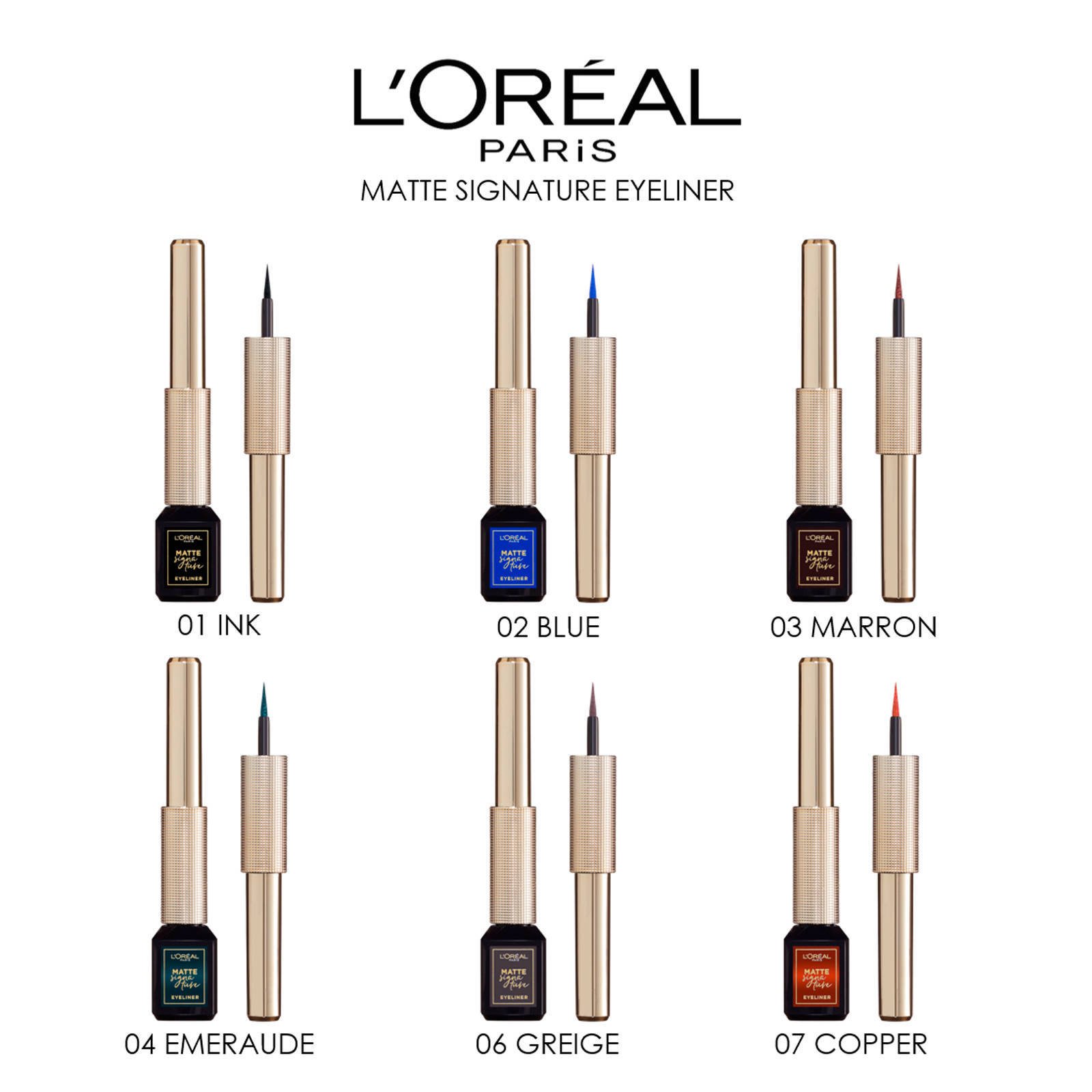L'Oréal Paris Matte Signature Eyeliner - 06 Greige Signature | wehkamp