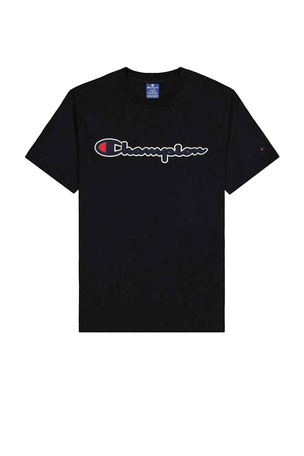 Champion T-shirt zwart, Zwart