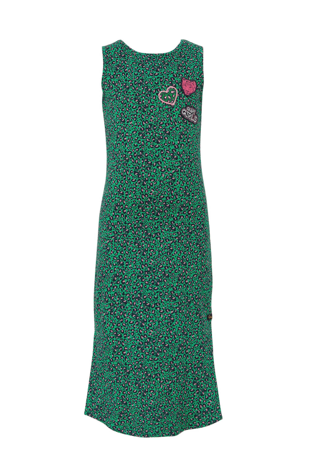 Betere Quapi maxi jurk Alley met panterprint groen/zwart | wehkamp VG-74