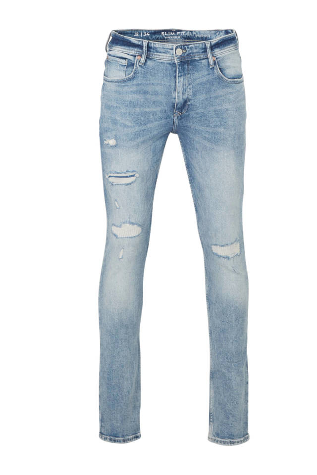 C&A Clockhouse slim fit jeans lichtblauw wehkamp