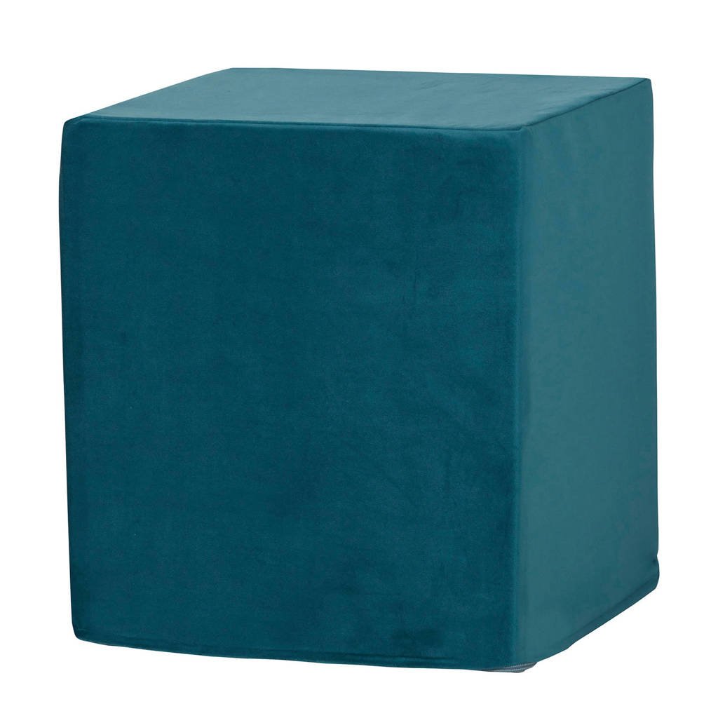 Madison poef outdoor (40x40 cm), Blauw