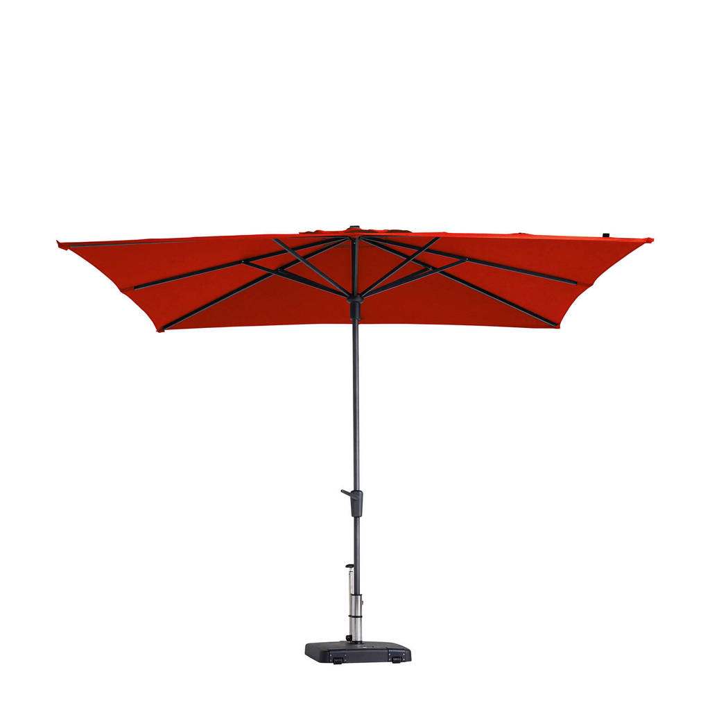Madison parasol Syros (280x280 cm), Rood