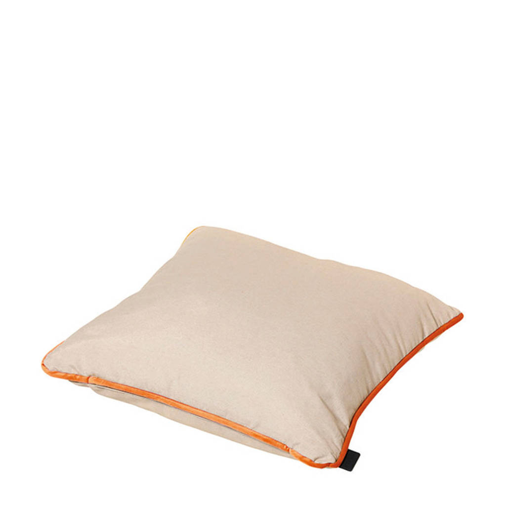 Madison sierkussen tuin (45x45 cm), Oranje/linnen