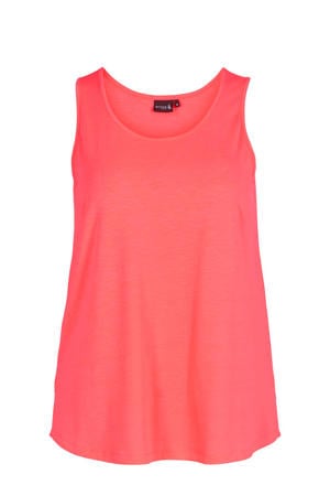 Plus Size sporttop roze