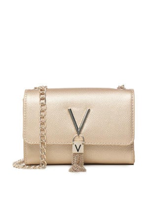 crossbody tas Divina goudkleurig