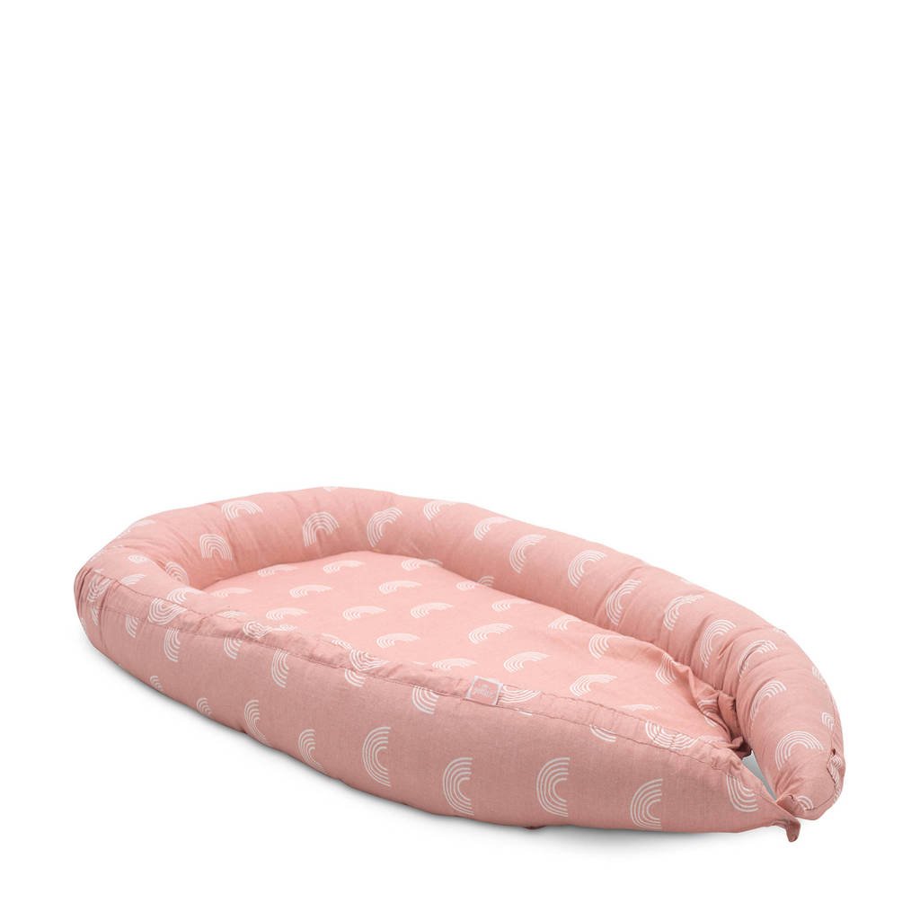 Jollein babynest Rainbow blush pink