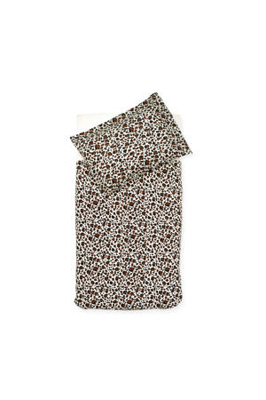 ledikant dekbedovertrek 100x140 cm Leopard natural