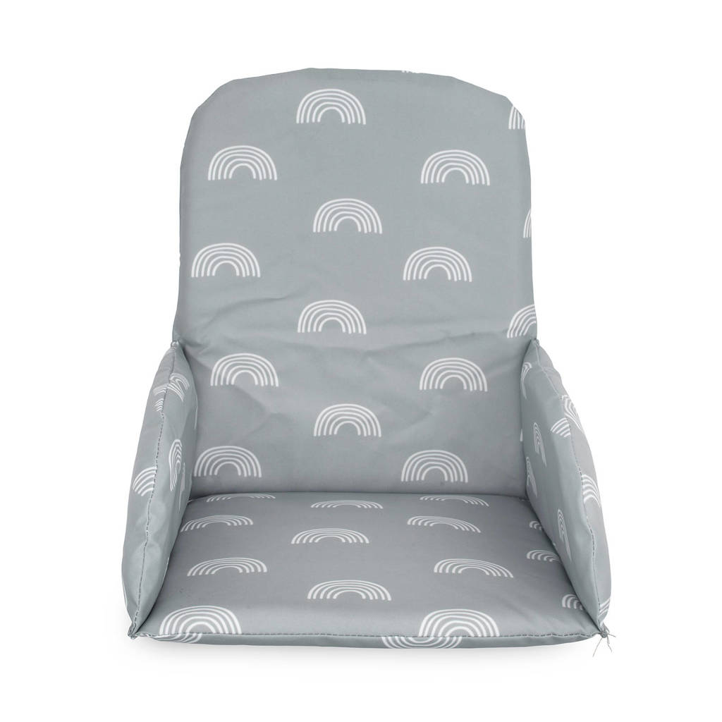 Jollein stoelverkleiner Rainbow grey, Grijs