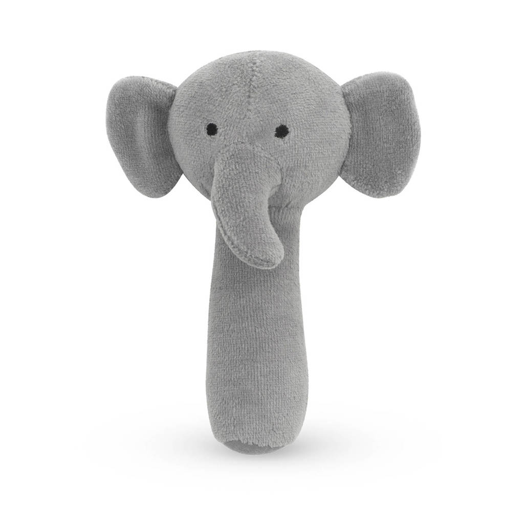 Jollein rammelaar Elephant storm grey, Grijs