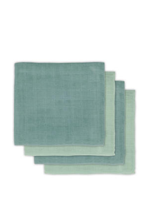 bamboe hydrofiele luiers 70x70 cm Ash green - set van 4