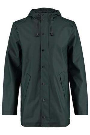straight fit regenjas Jace dark green