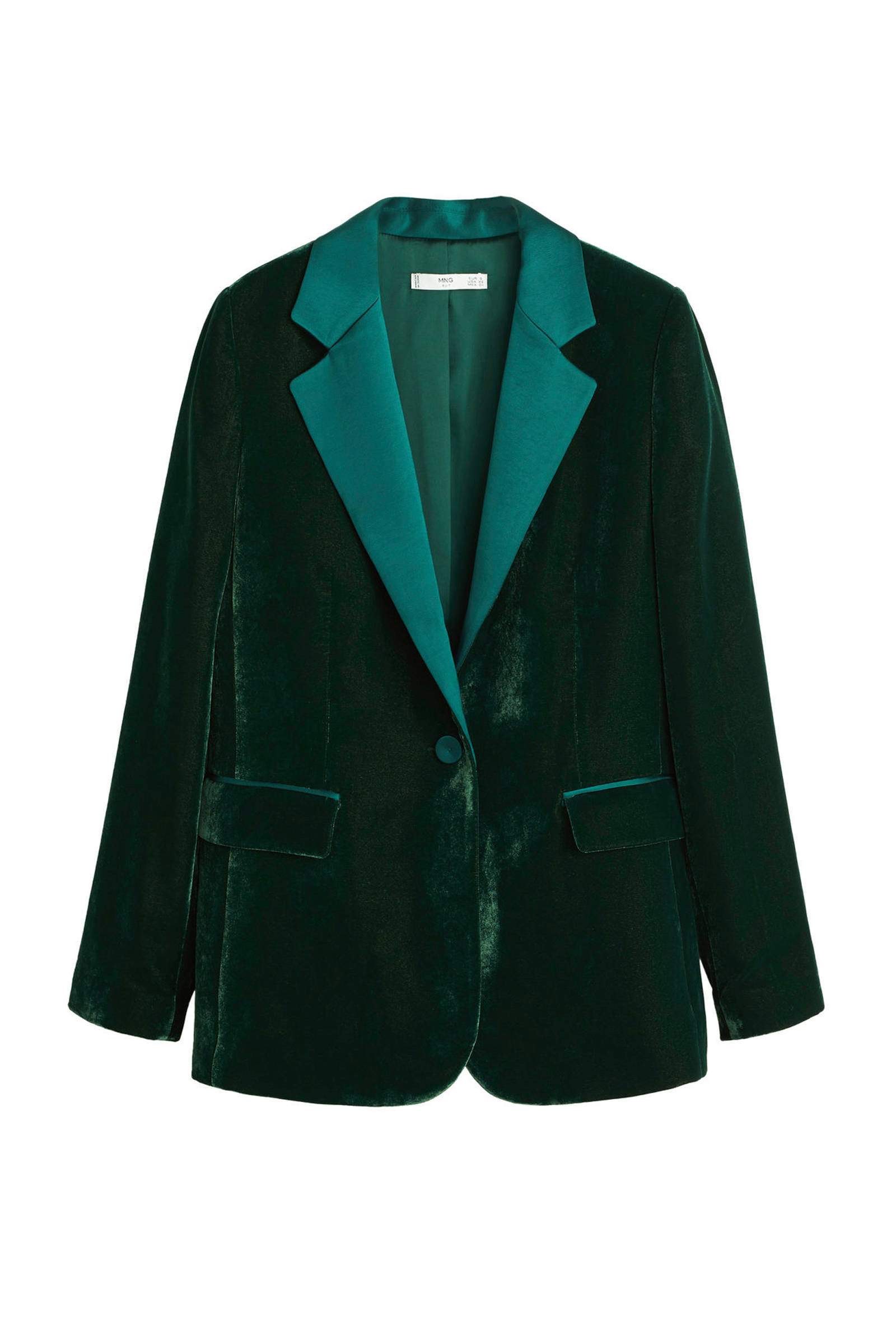 groene dames blazer