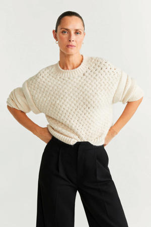 high waist culotte zwart