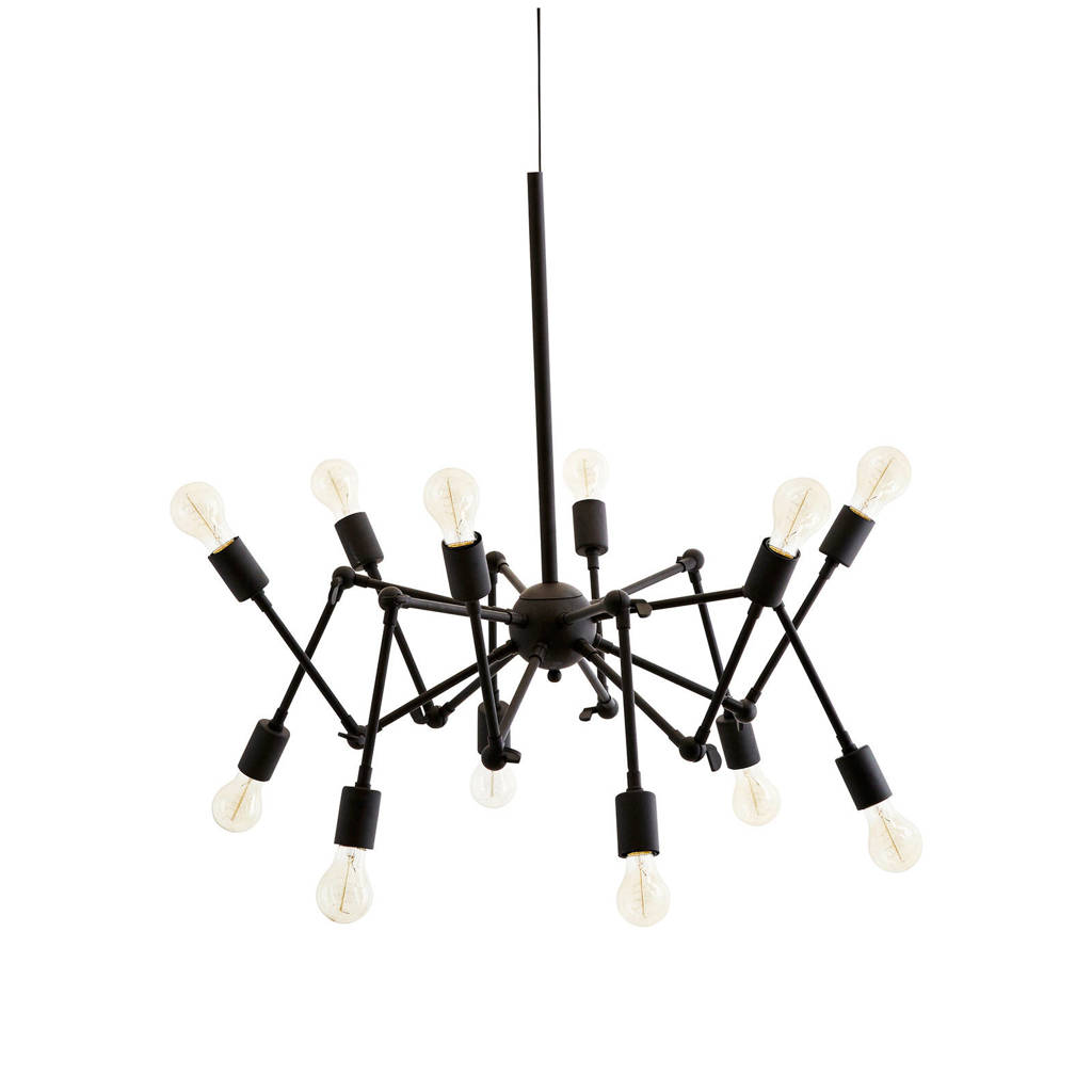 Madam Stoltz hanglamp Dax, Zwart