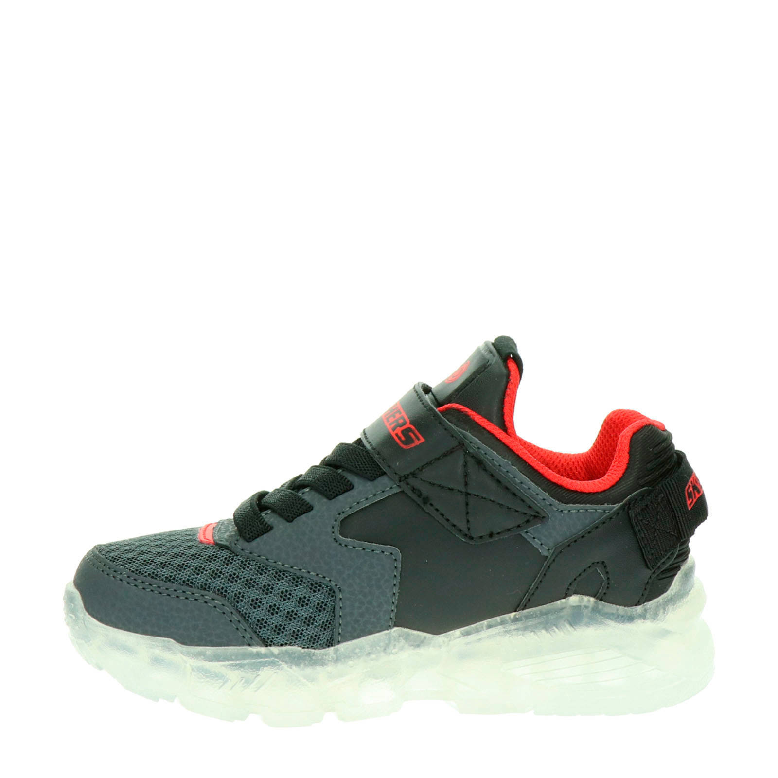 Skechers Ice Lights chunky sneakers met lichtjes zwart | wehkamp