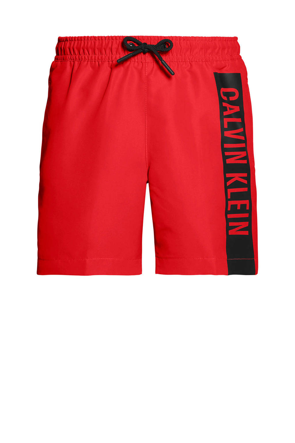 CALVIN KLEIN zwemshort rood/zwart, Rood