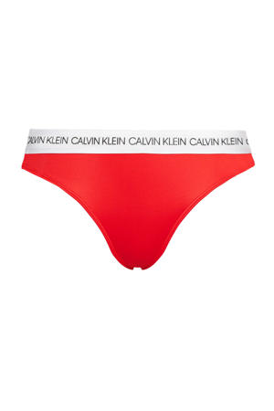 bikinibroekje rood/wit