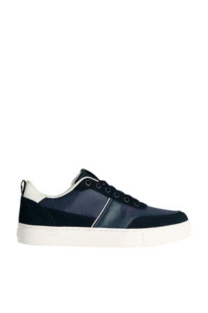 Diesel suède sneakers blauw