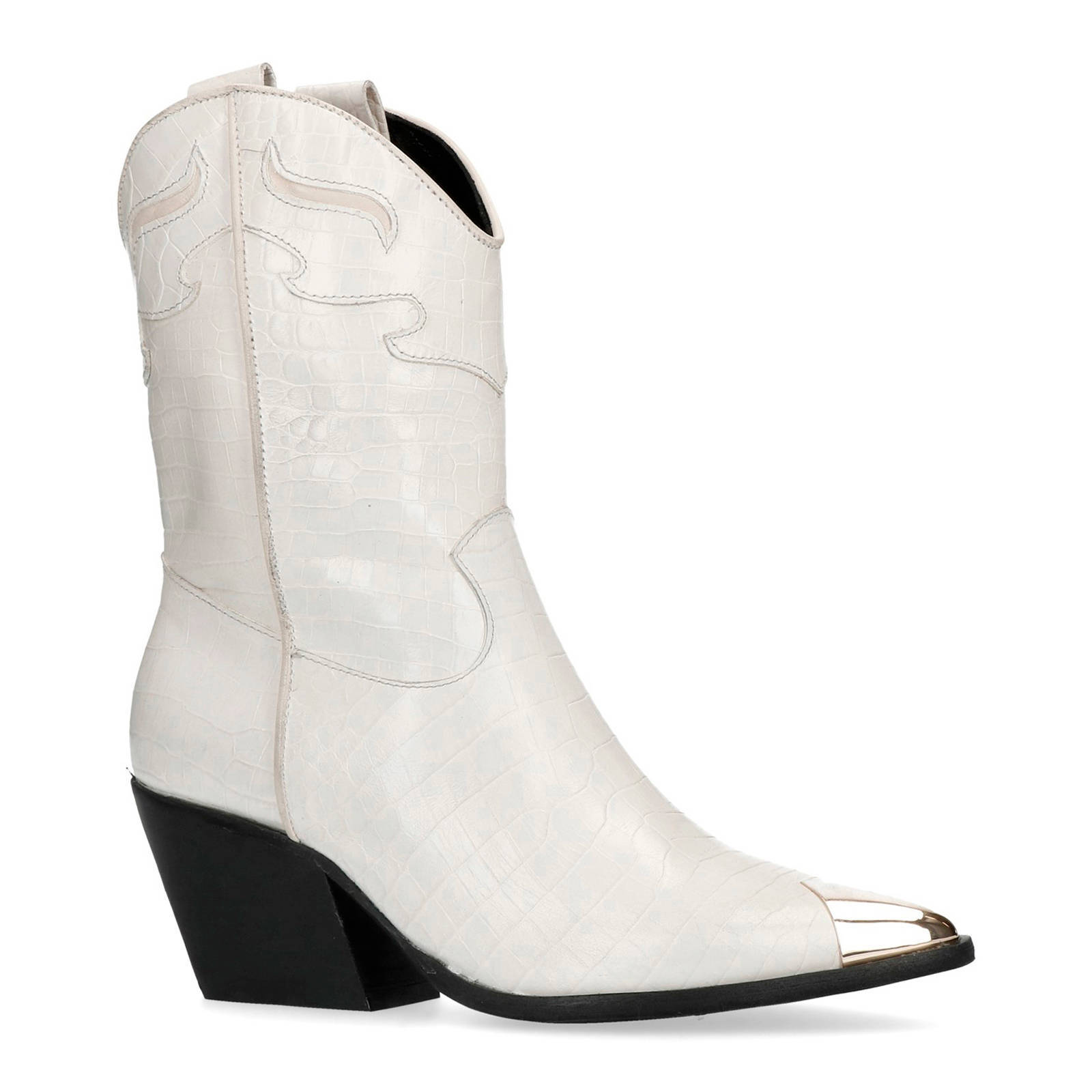 Witte Laarzen - Van den Assem Schoenen