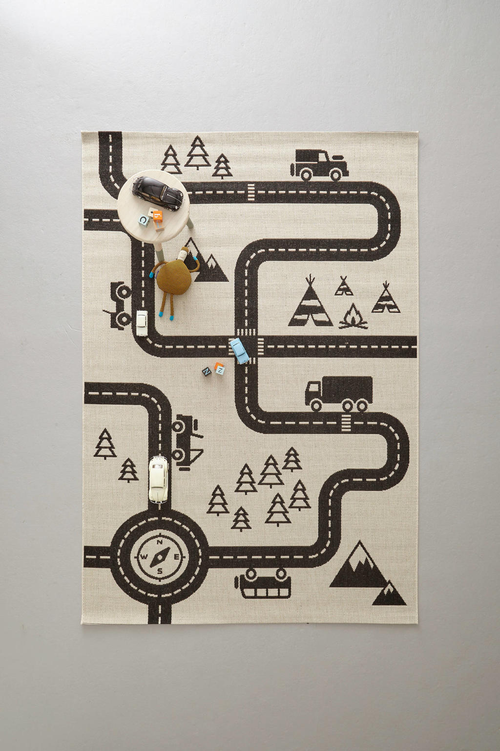 Wehkamp Home binnen- en buiten kindervloerkleed Lineo  (230x160 cm)