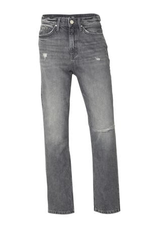 loose fit jeans grij