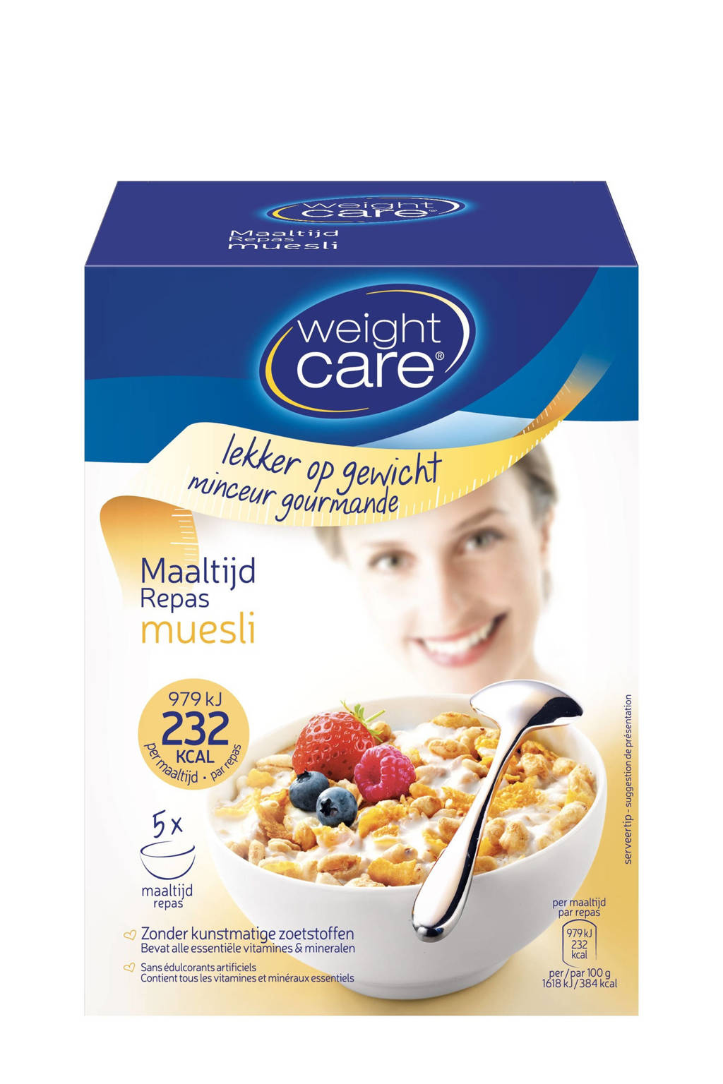 Weight Care Muesli - Maaltijdvervanger - 5 stuks