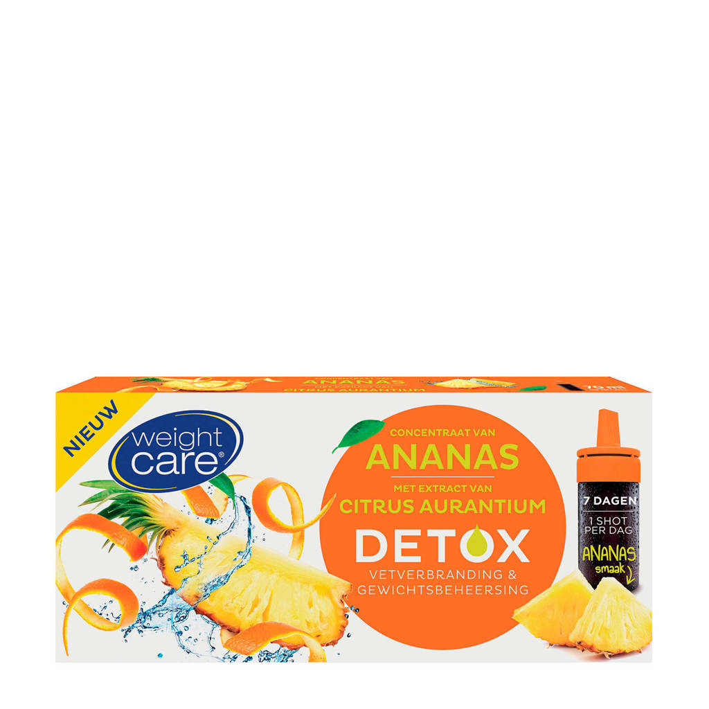 Weight Care Detox Shots Ananas-7 st