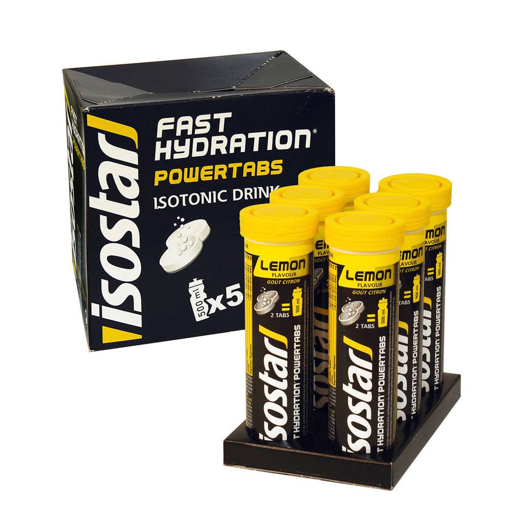 Isostar Powertabs Lemon 6x120g