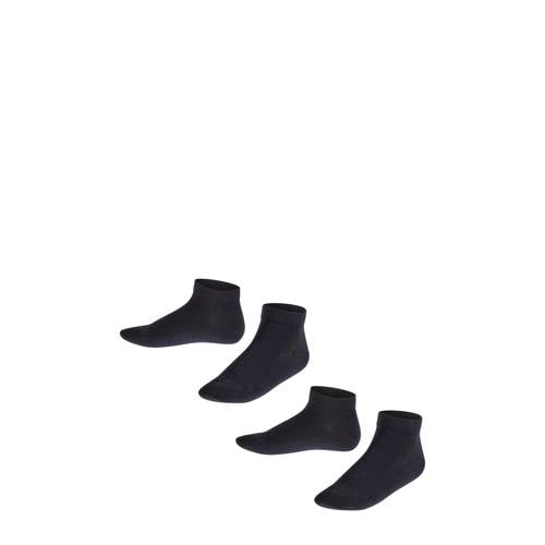 FALKE Happy sneakersokken - set van 2 grijs afbeelding
