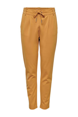 slim fit broek geel