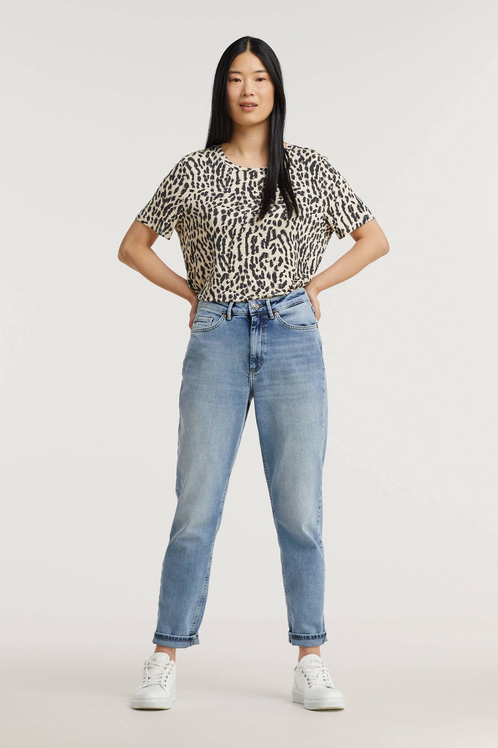 Mom jeans online light blue