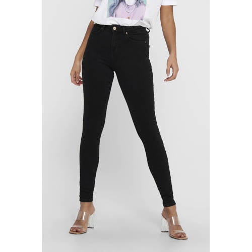 ONLY push-up skinny jeans ONLPOWER black afbeelding