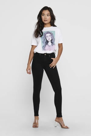 push-up skinny jeans ONLPOWER black
