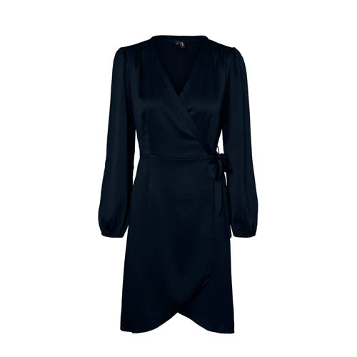 VERO MODA overslagjurk zwart VERO MODA overslagjurk zwart