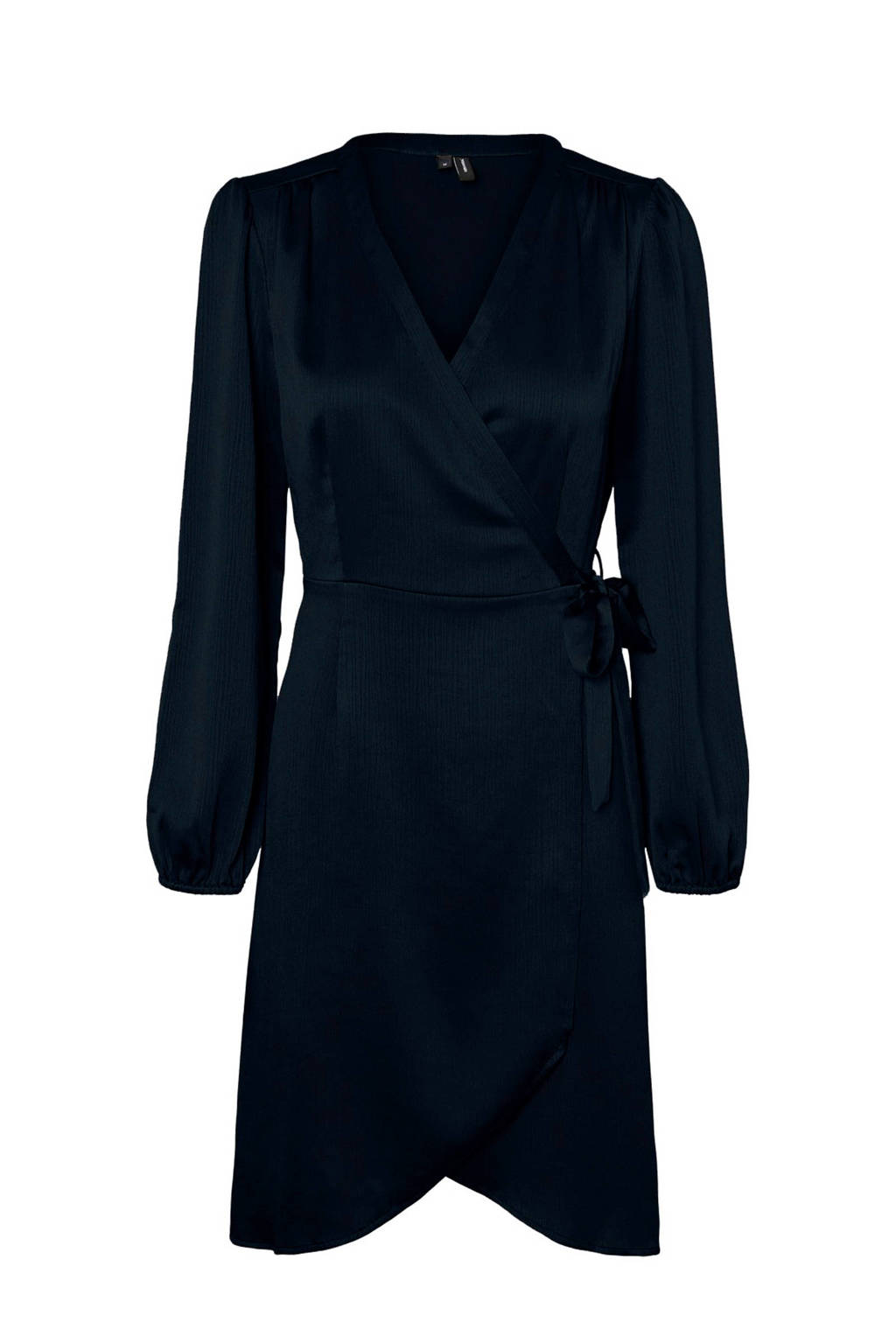 VERO MODA overslagjurk zwart, Zwart